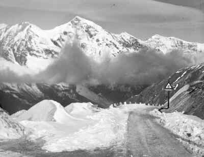 Clouds in front of the Grossglockner