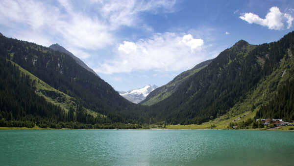 See auf der Gerlos Alpenstrasse
